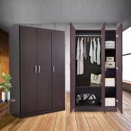 3 Door / 2 Door Camille Espresso / Water Resistant Wooden Wardrobe Cabinet / Almari Baju / Kabinet Baju - 3 ft / 3 Door Wardrobe / 2 Door wardrobe