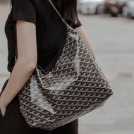 Goyard [เพดาน] กุณโฑกระเป๋าแบบหนีบแขนความจุมากสตรีกระเป๋าช้อปปิ้งกระเป๋าโททสะพายเที่ยวพกพาสะพายไหล่