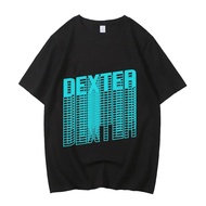 Dexter Morgan cotton t-shirt teen Gothic korean clothes anime University tshirt Vintage harajuku kor