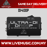 BEHRINGER ULTRA-DI DI400P 1 x 1/4" Passive DI Box ( DI-400P / DI 400P )