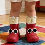 9.11-Children Rain Cute Kindergarten Rain Glasses Children Baby Photo Ultra Light Rain Boots Sandals