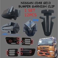 Nissan CD48 GE13 Bumper Garnish Clip 1Set 12Pcs