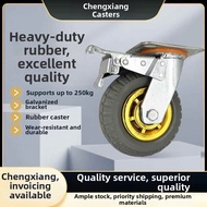 Elastic Silent Swivel Wheel 6 Inch