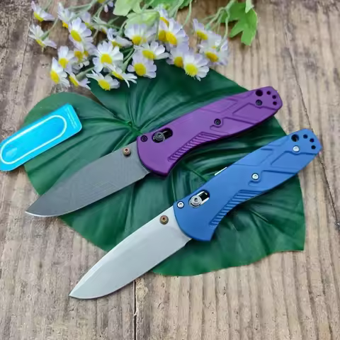 585 Bugout Folding Knife S30V Steel Blade Nylon Fiber Handle Outdoor Camping Portable Fruit Knife Pr