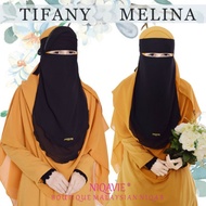 NIQAB CHIFFON ARITACHI BLACK