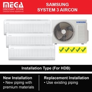 SAMSUNG WINDFREE SYSTEM 3 AIRCON &amp; FREE INSTALLATION + FREE GALAXY TAB S9 FE+ FROM SAMSUNG