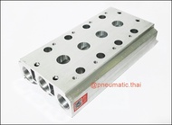 200M ฐานวางโซลินอยด์วาล์ว ใช้วางโซลินอยด์วาล์วรุ่น 4V2104V2204V230 วางโซลินอยด์วาล์วได้ตั่่งแต่ 2-10