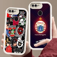 Case for OPPO A12 A5S A1K F5 A12E A7 F9 F7 A3S A5 A12s Pro Soft White E62 fashion Football FC