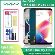 6.01" Original LCD Display for OPPO R11s LCD touch screen digitizer assembly for OPPO R11s CPH1719 LCD Display Replaceable parts