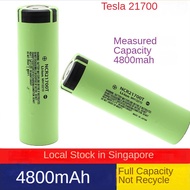 Tesla Panasonic 21700 Flat Head lithium battery 3.7V high current high capacity 4800mAh electric vehicle power bank