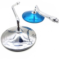 Motorcycle Accessories Rearview Mirror Plating CL90 CT90 CB100 CL100 M8 Retro Rearview Mirror Set