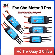 Brushless ESC 30A/40A/60A - supports 2-way recording