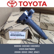 Grows Ignition Coil Toyota Vios Gen 2 Batman / Yaris 2008-2012 - 1NZ / 2NZ (Part No: 90919-02240) /T