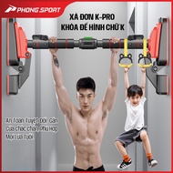 K-pro wall-mounted pull-up bar with load capacity of 1500kg, integrated safety lock, good surface ad