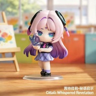 POPMART Genshin Impact Academy S Light Shadow ชุดบทกวีกล่องทึบของเล่นตุ๊กตาขยับแขนขาได้ของเล่นโมเดลข
