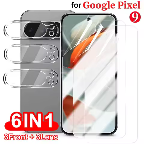 For Google Pixel 9 Pixel9 Pro XL 9Pro HD Clear Hydrogel Soft Screen Protector Film Anti-scratch Temp