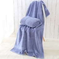 ผ้าเช็ดตัวผ้าฝ้ายแท้หนาพิเศษ80 * ซม. 800g bath towel cotton Large Beach towel