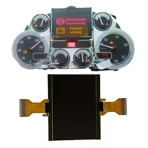 Car Instrument Cluster LCD Display 1372055 1629662 155400001000 5010595267 12V For DAF LF 45 55 75 F