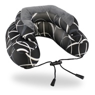 Cabeau Evolution Microbead  Travel Neck Pillow - Grey Swerve