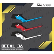WIN 100 DECAL 3A DESIGN