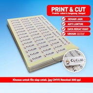 A3+ Cutting Sticker Printing A3+ Cutting Sticker Printing/ A3 Sticker Printing/ Cutting Label Printi