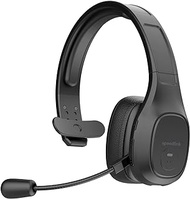 SPEEDLINK SONA Bluetooth Headset - Mono Headset with Microphone and Noise Cancelling, for Office and Home Office, Wireless Bluetooth or USB Cable, Black, 190 x 140 x 170 mm (W x D x H)