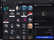 Roblox帳號 有價值9898R 同埋1899R嘅飾品 仲有好多其他嘅 有玩blox fruits 同埋排球傳奇 由於相片限制詳細私訊查詢