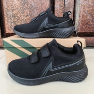Ando Boaz Velcro Shoes Black All Black