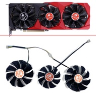 NEW Cooling Fan 85MM 75MM 4PIN For Colorful GeForce RTX 3060 3070 3080 Ti 3090 NB 12G-V Graphics GPU