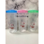 Portable Cup 700 388 [Sealed 388cc 700cc Rotating Lid High Temperature Resistant Shaker Sealed Cup] 