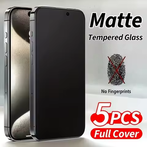 5pcs Matte Screen Protectors For Xiaomi Poco X6 Pro X5 X4 X4 X3 NFC M6 M5S M5 M4 M3 M2 F5 F4 GT F3 C