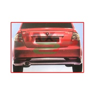 Proton Saga BLM FL FLX (2011) SE Rear Back Bumper Skirt Skirting Lower Polyurethane PU Bodykit - Raw