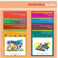 Alfred Ear Training Book (Basic Piano Library) - Level 1A, 1B, 2, 3, 4, 5, 6, Complete level 2 & 3