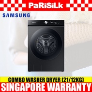 Samsung WD21B6400KV/SP Bespoke AI™ Front Load Washer Dryer (21/12kg)(Water Efficiency 4 Ticks)