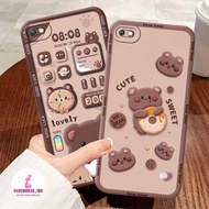 Softcase REDMI 6A 6 5A 4A NOTE 6 5 5PRO 5A 5A Cute Brown Bear CasePrime - Beautiful Case - Bear Case