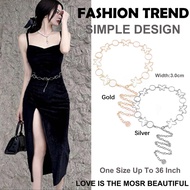 Fashion Belt for Dress Belt Women Metal Belt Belt For Women Metal waist chain belt E3