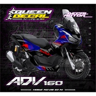 Sticker Decal ADV160 - Sticker ADV160 NEW FULL BODY MOTIF RB - ADV16