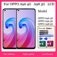 Original AMOLED For OPPO A96 4G 5G A98 5G LCD Display Touch Screen Replacement