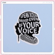 Feminism Enamel Pins Women Quotes Brooches Badge Lapel Pin For Backpack Clothes Accessories Fashion 