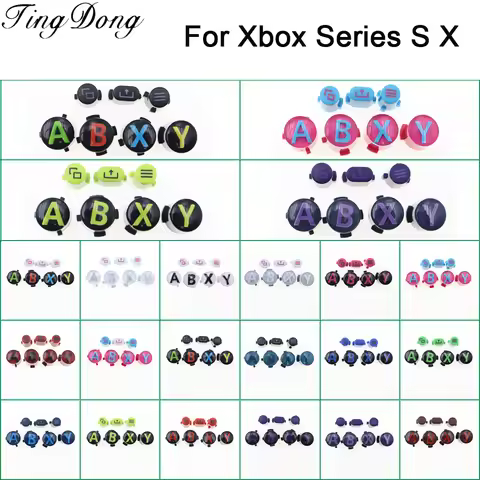 1Set ABXY Key View Menu Share Buttons Mod Kit Replacement For Xbox Series S X XSX XSS Controller Acc