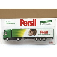 1/87 Trailer Ad Truck Green Drag Head Benz Actros Henkel Persil Advertising Model (19 cm Long Car)