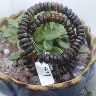 BO1104 Russian Full Medicine Green Honey Hexagonal Nut Cut 10.2 X 4.2 Left Right Circumference 16 A1