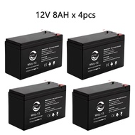 MVVTON แบตเตอรี่แห้ง 12V 8AH/12AH/20AH แบตเตอรี่เครื่องสำรองไฟ แบตเตอรี่เครื่องพ่นยา แบตเตอรี่ถังพ่น