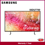 SAMSUNG TV Crystal UHD 4K (2024) Smart TV 55 นิ้ว DU7700 Series รุ่น UA55DU7700KXXT