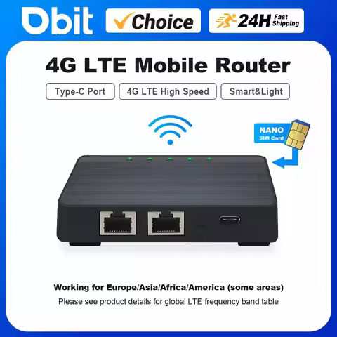 New Mini Box 4G Lte Router Wifi SIM Card Modem 4G Car Wifi Amplifie Support 5V USB Power Supply and 