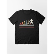 Funny Soccer Evolution Of Man Sport Retro Vintage T-Shirt