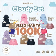 Royale Bebe - Cloudy Set | Kids Hoodie Set