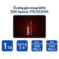 Apacer 1TB AS350X 2.5 SSD Hard Drive" SATA III - Genuine product -