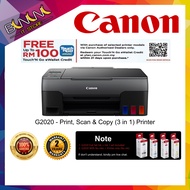 Canon Inkjet Printers: G1020 (Print only) / G2020 (Print, Scan &amp; Copy) better than G2010. Support MacOS and Windows