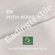 ( per setengah meter ) Kain seragam twill drill high twist INTERCOOLER lebar 150 cm meteran bahan ce